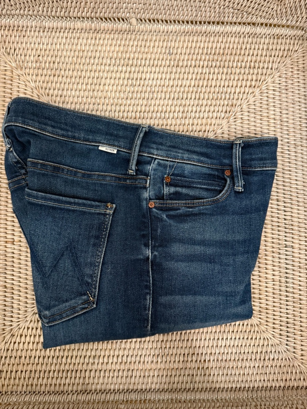 MOTHER The Stunner Ankle Fray (Sz 28)